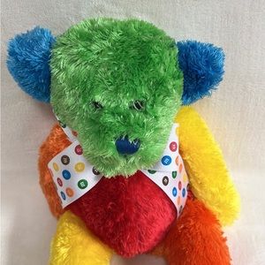 M&M Rare Plush Teddy NWOT